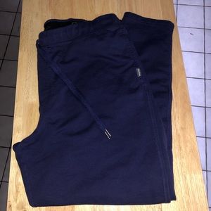 Eddie Bauer Navy Blue Mens Sweatpants Size XL